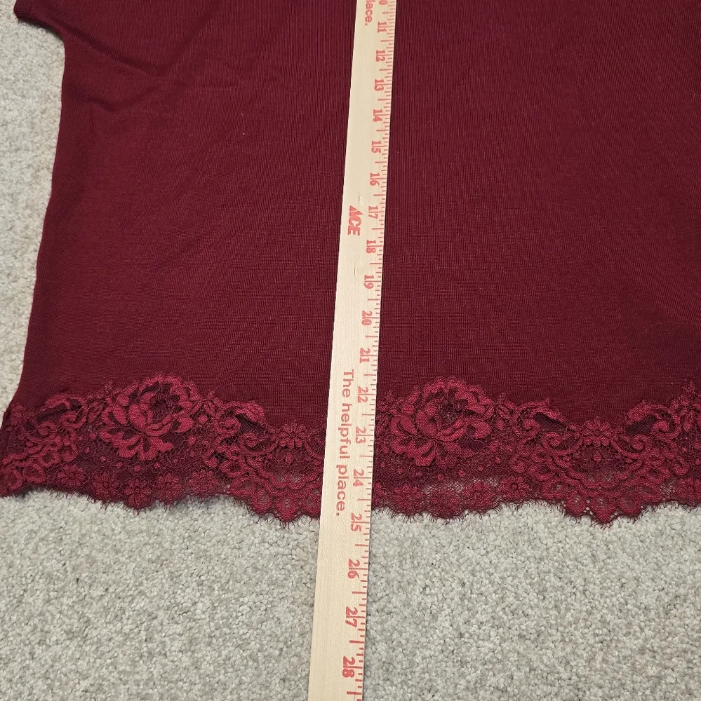 Gerard Darel Womens Designer Luxury Wool Lace Short Sleeve Sweater sz 2 US 6/8‎